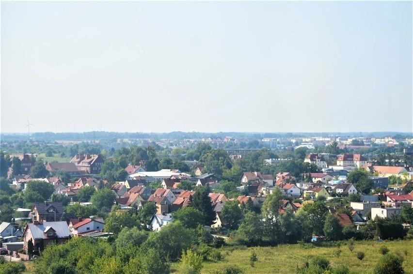 Malbork z wysokości. Zobaczcie panoramę Malborka z miejscowego elewatora! ZDJĘCIA