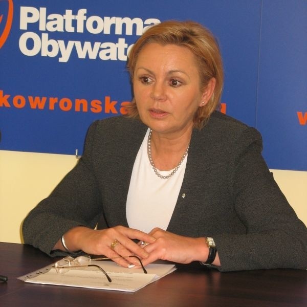 Krystyna Skowrońska z PO nie chce komentować swoich szans na objęcie stanowiska ministra.