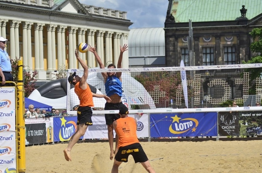 Finał siatkówki plażowej na Plaży Wolności. Wygrali Michał...