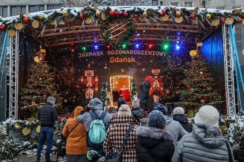 Jarmark Świąteczny w Gdańsku, otwarty 18.11.2022 r.