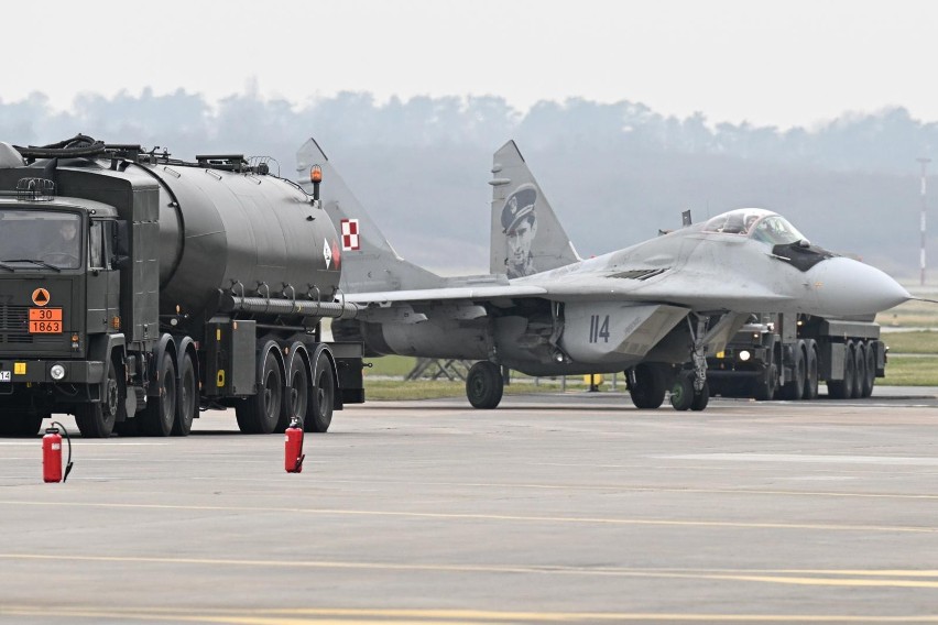 Pierwsze myśliwce MiG-29 trafiły już z Polski na Ukrainę