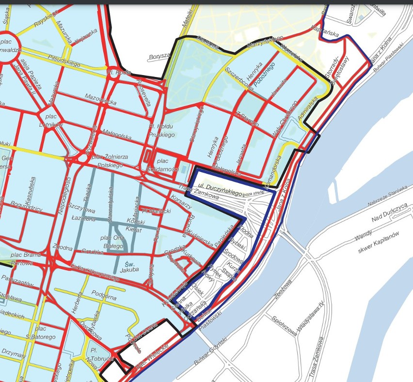 Nowa Strefa Płatnego Pakowania w Szczecinie od 31.03.2021. Większa i droższa. Sprawdziliśmy stan przygotowań