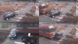 Czerwionka-Leszczyny: Auto wjeżdża pod pociąg FILM, ZDJĘCIA Kierowca w stanie ciężkim
