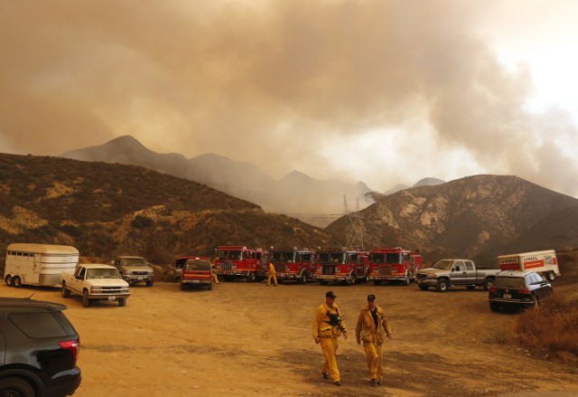 Obszar wielkości ponad 8 tys. hektarów płonie w stanie Kalifornia