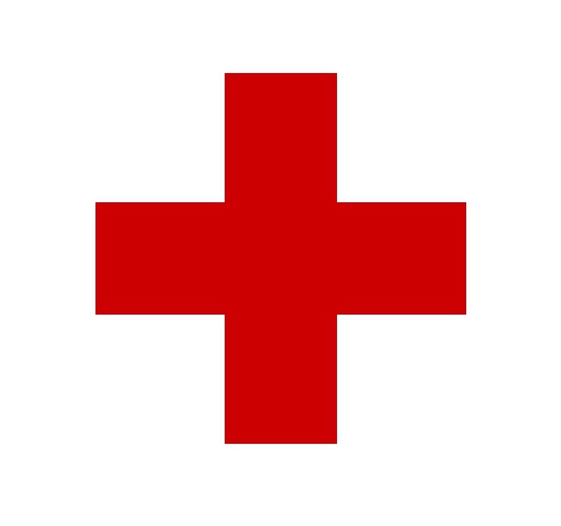 Chronione prawem godło Krzyża Genewskiego (Czerwonego...