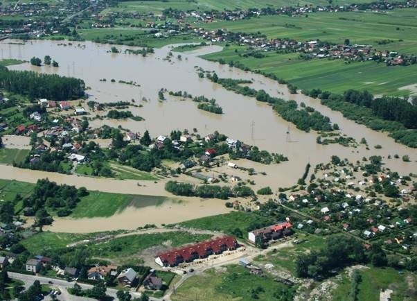 Powódź 2010. Mielec pod wodą