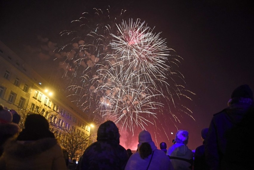 Sylwester na placu Wolności