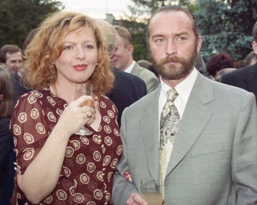 Na zdjęciu Magda Gessler wraz z byłym mężem - Piotrem...