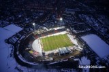 Pogoń Szczecin - Lech Poznań 0:2. Zdjęcia zrobione dronem