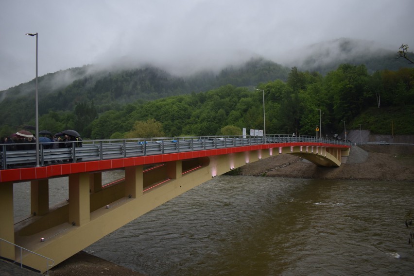 Nowy most w Tylmanowej otworzył premier Mateusz Morawiecki