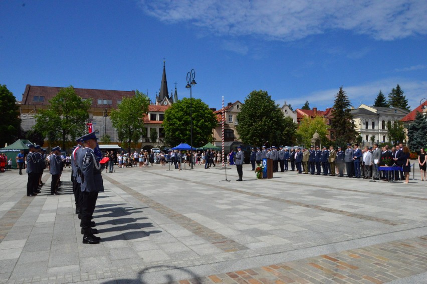 Powiatowe obchody Święta Policji w Myślenicach