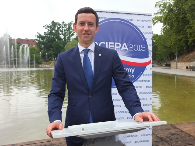 Marcin Ociepa będzie się ubiegać o mandat senatora.