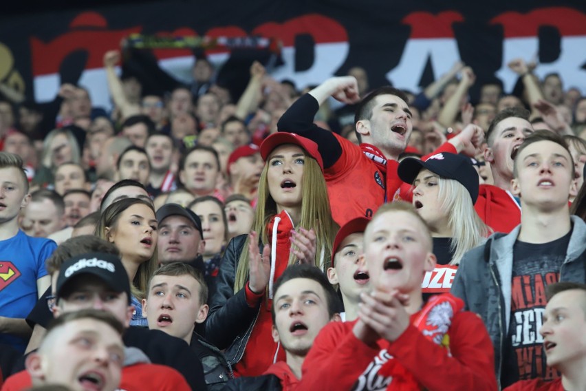 Kibice na meczu Widzew Łódź - Elana Toruń który zakończył się remisem 1:1.