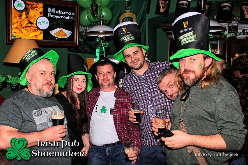 Dzień świętego Patryka w Irish Pub Shoemaker