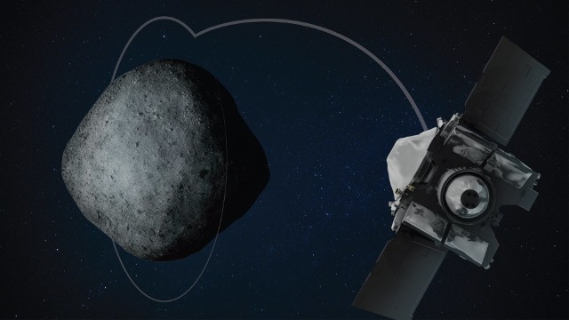 Nasa wysłała sondę, która dotarła do asteroidy Bennu, zagrażającego życiu na Ziemi. Ta wykonała zdjęcia z odległości 680 metrów.