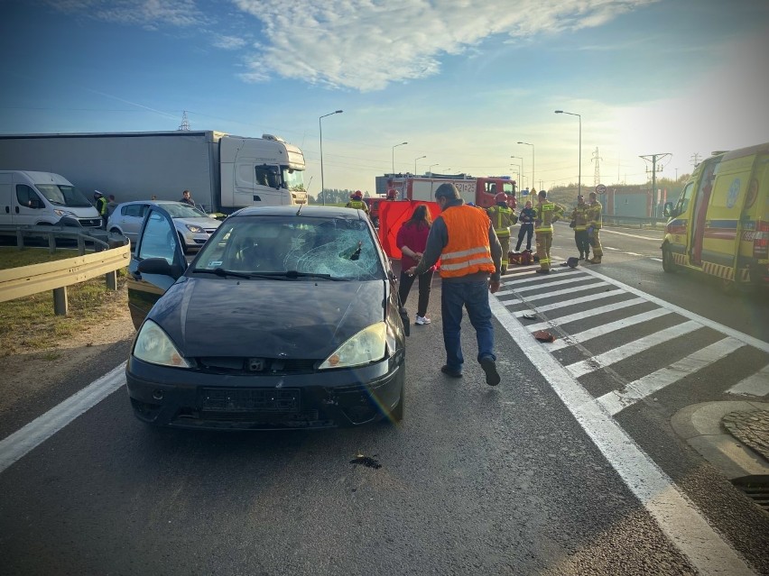 Sedranki. Śmiertelny wypadek na obwodnicy Olecka. 17.10.2022...