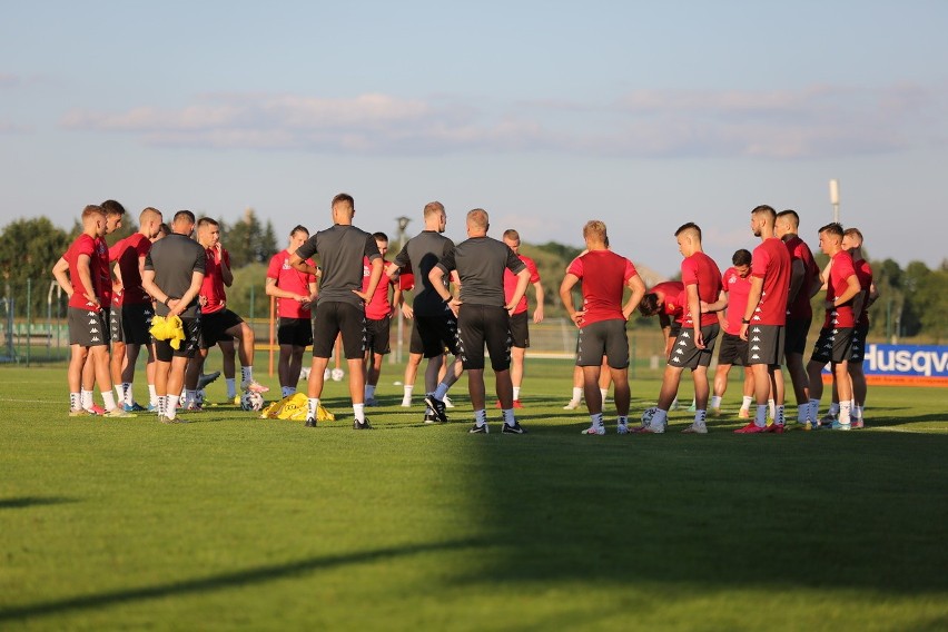 Jagiellonia trenuje w Uniejowie