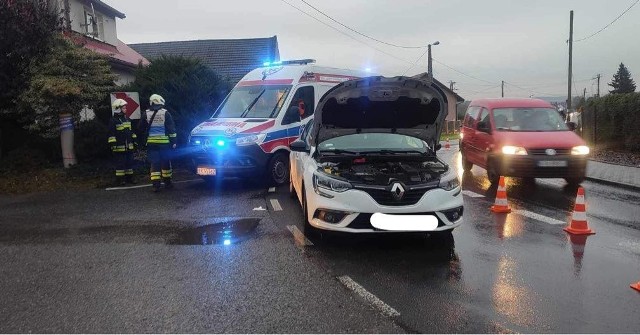 Wypadek w Cholerzynie w gminie Liszki