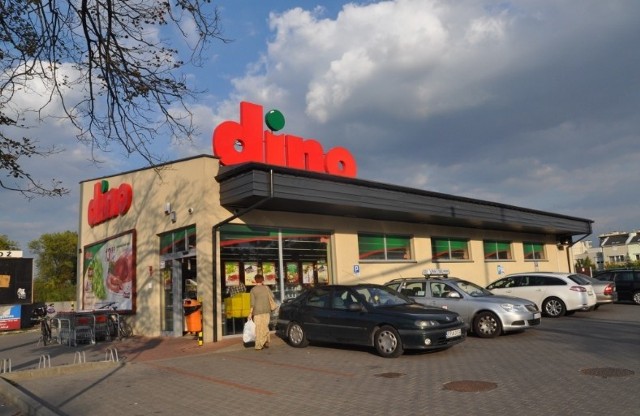 Incydent miał miejsce w markecie Dino przy ul. Pabianickiej.