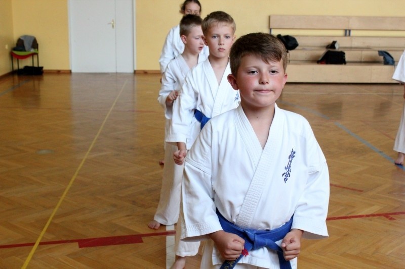 Egzaminy w Ostrołęckim Klubie Karate Kyokushin