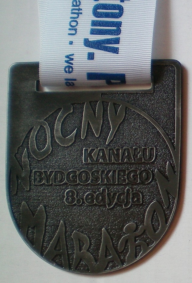 Medal, który otrzymywali uczestnicy.
