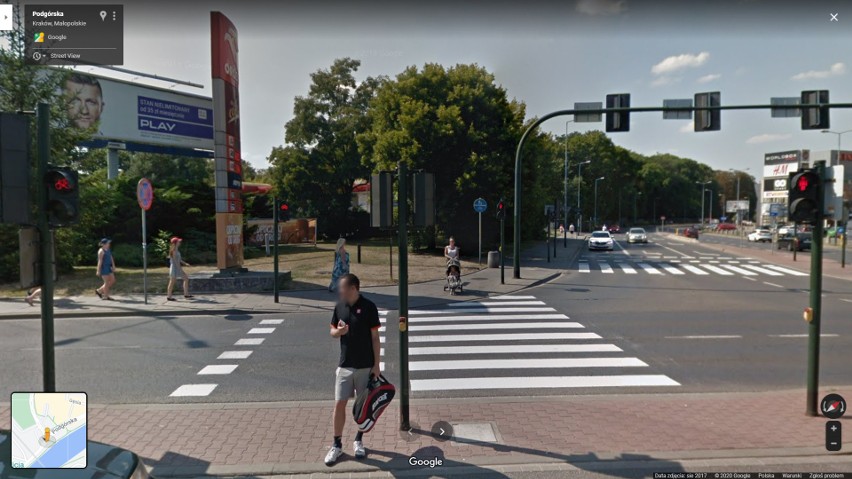 Mieszkańcy Krakowa na zdjęciach Google Street View. Zobacz, kogo uchwycił aparat [ZDJĘCIA]