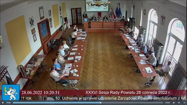 Wotum zaufania i absolutorium dla Zarządu Powiatu Jędrzejowskiego.