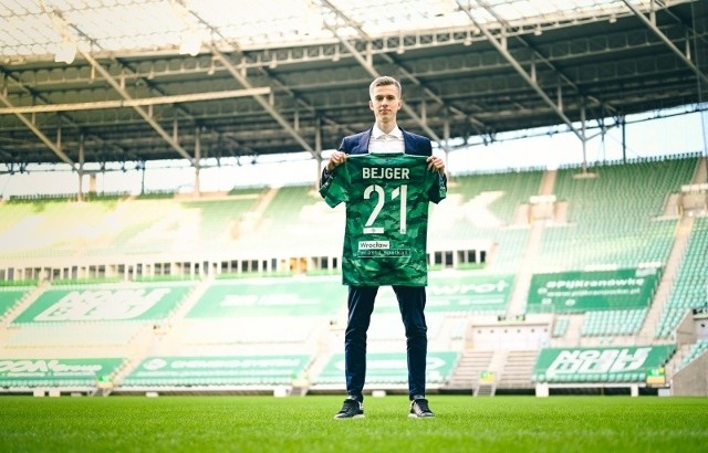 Łukasz Bejger podpisał kontrakt z WKS Śląsk Wrocław do 30 czerwca 2025