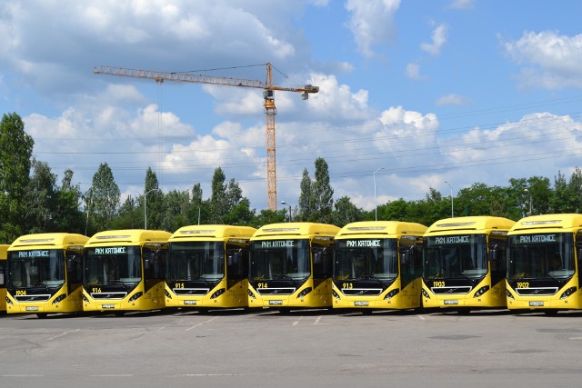 Nowe autobusy zaprezentowano 7 lipca o godzinie 11.00 w zajezdni PKM Katowice przy ulicy Mickiewicza.