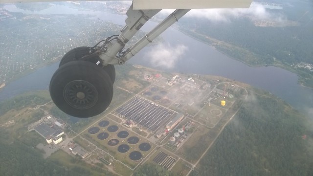 Pierwszy lot Air Baltic z Radomia do Rygi.