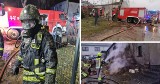 Pożar budynku w Pępowie. Strażacy walczyli z ogniem ponad 8 godzin! | ZDJĘCIA