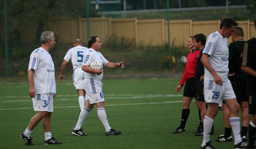 Wielkie Derby Śląska 2014: Dawne gwiazdy w akcji. Mecz Mistrzowie vs. Oldboje [ZDJĘCIA]