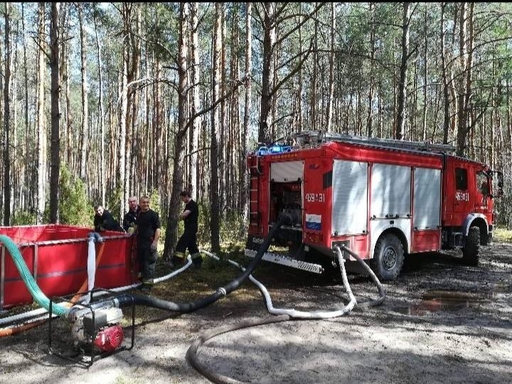 W środę i czwartek miały miejsce dwie akcje gaśnicze w...