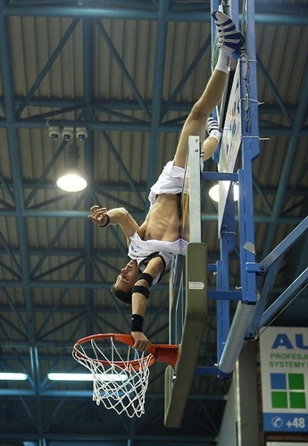 Czarni Slupsk - Basket Poznan 77:73. (Fot. Lukasz Capar)