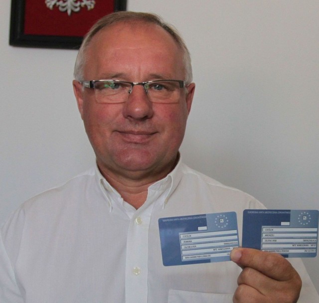 - Dziennie wydajemy 200-300 takich kart - mówi Andrzej Cieślik, dyrektor radomskiej delegatury NFZ.