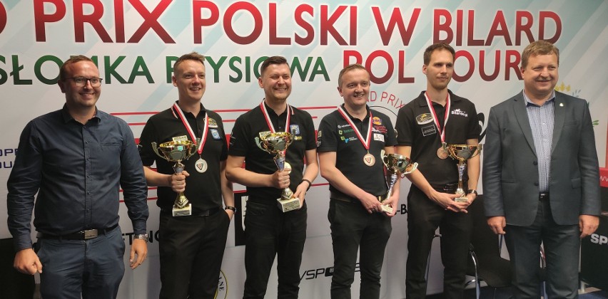 Zawodnicy Nosanu Kielce zdominowali zawody Grand Prix Polski w Bilard (ZDJĘCIA)
