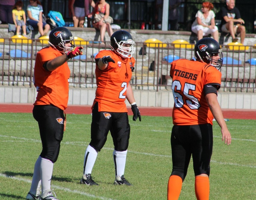 PLFA2: Kraków Tigers - Zagłębie Steelers [ZDJĘCIA]