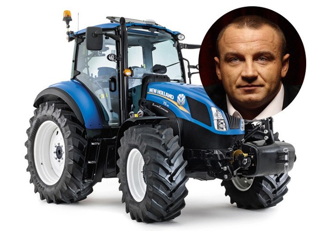 -  To nie igła, którą można schować w szufladzie - mówi o skradzionym ciągniku rolniczym New Holland, Mariusz Pudzianowski.