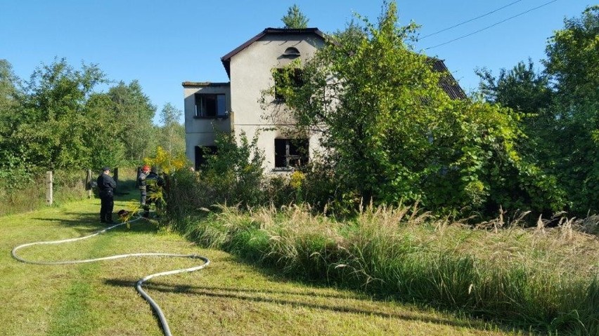 W pożarze domu zginęła kobieta