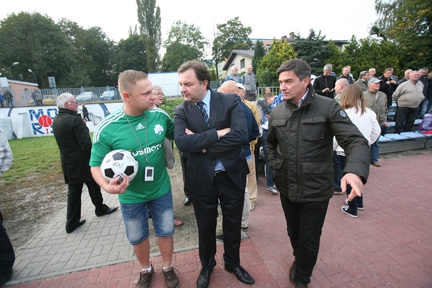 Wielkie Derby Śląska 2014: Dawne gwiazdy w akcji. Mecz Mistrzowie vs. Oldboje [ZDJĘCIA]