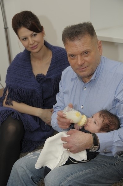 Chrzciny Krzysztofa juniora rodzice planują na Wielkanoc.