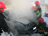 Znowu spalony samochód w Białogardzie