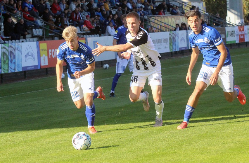 Sandecja Nowy Sącz - Miedź Legnica 1:3. Miedzianka wygrała wyjazdowy mecz... w Legnicy