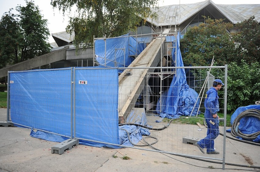 Arena w Poznaniu. Trwają remont budynku