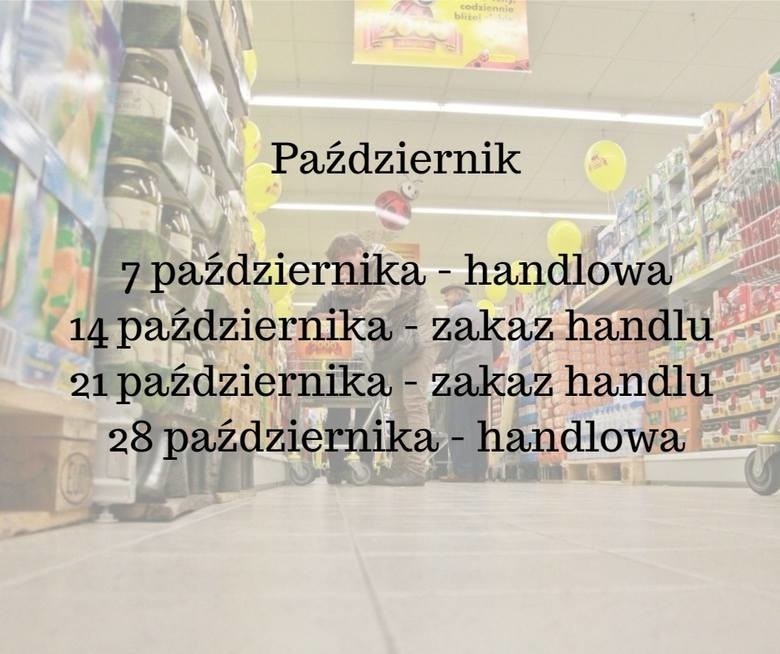 Zakaz handlu w niedziele