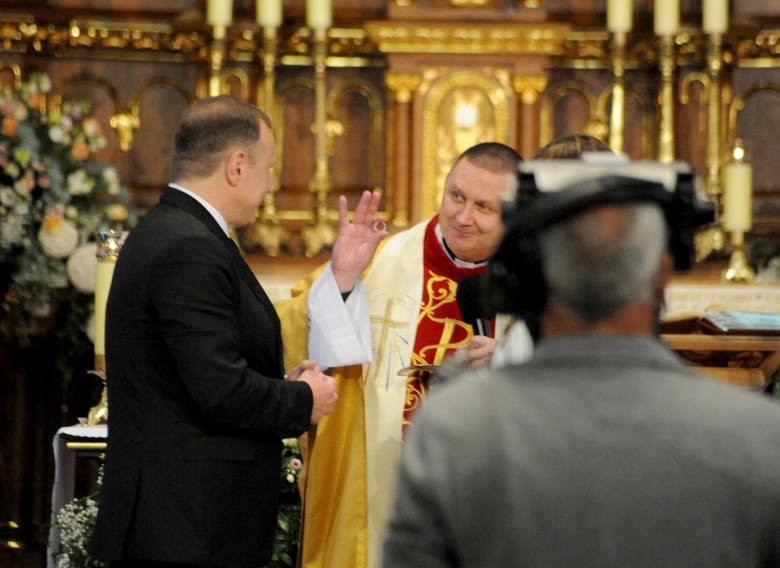 Ślub Jacka Kurskiego i Joanny Klimek odbył się w Krakowie...