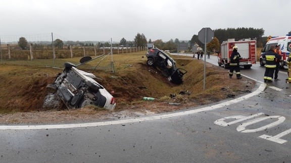 Moczydły. Tragiczny wypadek. Kobieta zginęła na miejscu (1 października 2019)