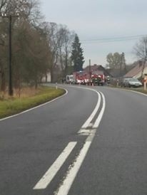 Na miejsce pożaru przyjechało sześć zastępów strażaków.