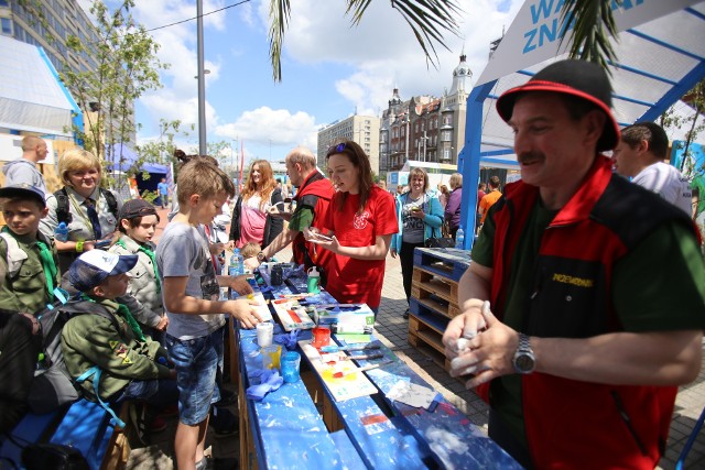 Piknik Po stronie Natury w Katowicach na Rynku