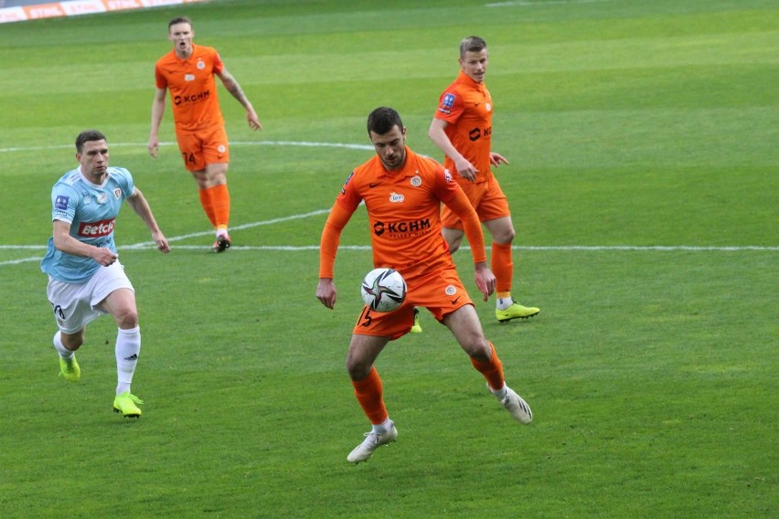 24.04.2021. Zagłębie Lubin - Piast Gliwice 2:2.